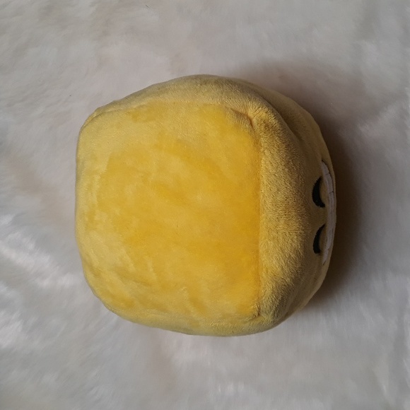 Cheesy Smile Emoji Stuffed Plushie - Picture 4 of 4